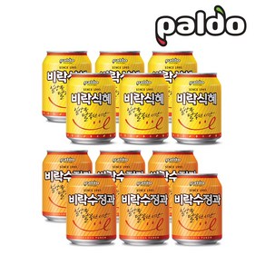 [팔도]비락 식혜 238ml(캔) x 6개+수정과 238ml(캔) x 6개, 238ml