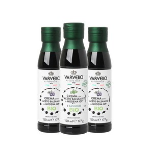 [ 3종 맛선택 가능 ] 발베로 발사믹글레이즈 소스 크림 150ml, 오리지널+오리지널+바질, 1세트