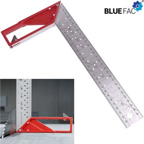 고정밀 직각자 BMST353 프리미엄 목공자 30 40cm, 1개, BMST353-30C 30cm