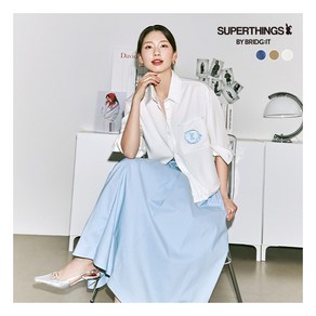 [바이브리짓] [X슈퍼띵스](25SS) 100 데님셔켓