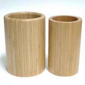 대나무 원형수저통 (2 size), 1개