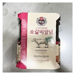 백설 소갈비양념, 840g, 1개