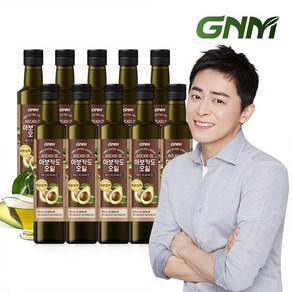 GNM 엑스트라버진 아보카도오일 250ml 10병, 10개