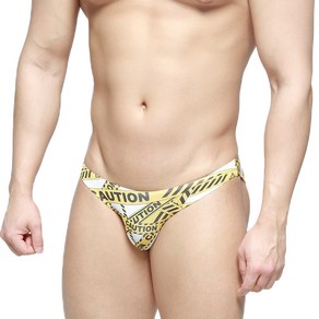 METROMALEWEAR [M2W] Caution Lowise Bikini White (6115-61)