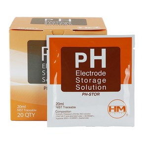 [HM] 기미상궁 pH 미터 전극 보관용액 PH-STOR (20ml x 20개입), 1개