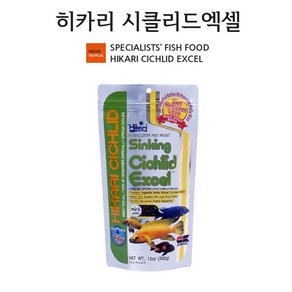 히카리 시클리드 엑셀 싱킹 100g small 사료, 1개