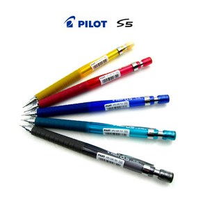 PILOT S5 파이롯트 S5 샤프 0.3mm / 0.5mm, 0.5-투명블랙