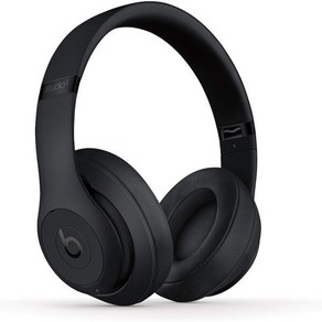 Beats Studio3 무선 헤드폰 매트 블랙 갱신, Black, 1개