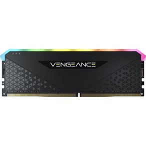 Cosai코르세어 복수 RGB RS 16GB 1x16GB DDR4 3600MHz C18 데스크톱 메모리 다이나믹 조명 타이트 응답 시간 커스텀 성능 PCB 알루미늄 히트 스, 1 x 8GB, 1개