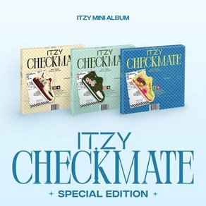 [CD] 있지 (ITZY) - CHECKMATE SPECIAL EDITION [3종 중 1종 랜덤 발송] : 포토북 + 스니커즈 스티커 1종 랜덤 + 포토카...