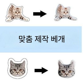 반려 동물 사진 맞춤 제작 쿠션 베개 반려견 고양이 DIY 애완, 맞춤제작