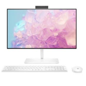 HP 일체형PC Stay White HP All-in-One 24-ck0010kl (라이젠3-5425U 60.5cm WIN미포함 RAM 8GB NVMe 256GB), 기본형