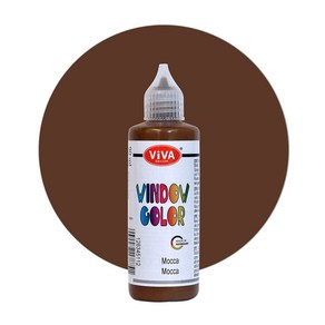 비바 글라스 데코 스티커 펜 25 Mocha 90ml Viva Window Colo