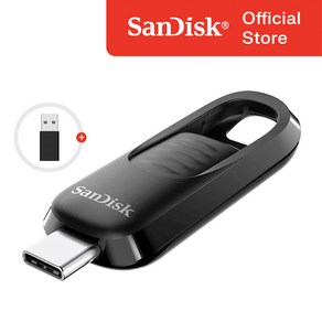 샌디스크 USB 메모리 울트라 슬라이더 C타입 SDCZ480 + A젠더, 64GB