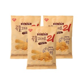 구워만든 곡물그대로 21 크리스피롤 인절미맛, 150g, 3개