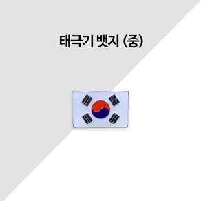 땡큐솔져 태극기 뱃지 (중) 군인 군용 전역모