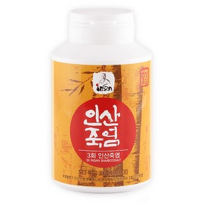 인산죽염 3회 죽염 300g