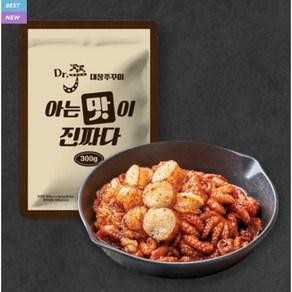 닥터쭈 한우대창쭈꾸미 300G 양념 쭈꾸미 볶음 주꾸미볶음 밀키트 냉동 쭈구미, 1개