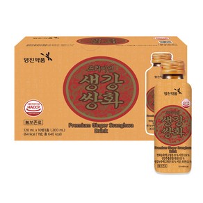 영진 프리미엄 생강쌍화, 120ml, 20개