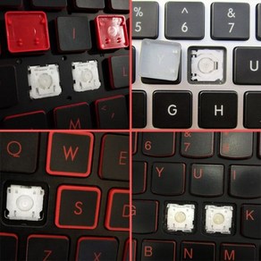 키보드 노트북 ASUS ACER HP DELL IBM 노보 샤오미 화웨이 LG 호환 HASEE 캡 키캡 힌지 교체, 1 Key Cap, 1 Key Cap