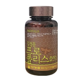 김정문알로에 김정문 프로폴리스 플러스 500mg(120캡슐), 1개, 120정