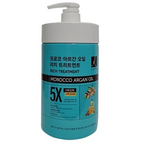 엘라스틴 모로코 아르간오일 리치 트리트먼트 1000ml, 1L, 1개