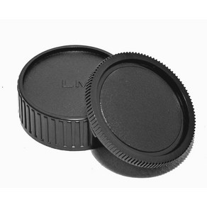 라이카 M 렌즈캡 / 바디캡 세트 _ Leica M rear lens cap/camera body cap set