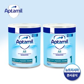 압타밀 AR 안티 리플럭스 400g X 2통세트 특수분유, 2개