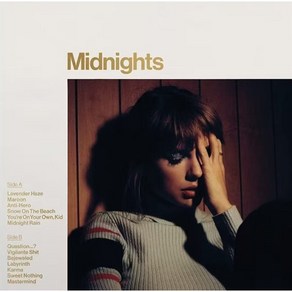 [LP] Taylo Swift (테일러 스위프트) - 10집 Midnights [마호가니 컬러 LP]