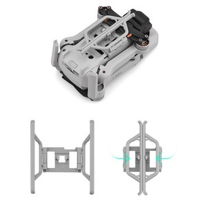 DJI용 드론 폴딩 랜딩스키드 접이식 랜딩기어 착륙 보호대 악세사리 Mini 2 / Mini SE / Mavic Mini, 1개, (미니) 폴딩스키드(그레이)
