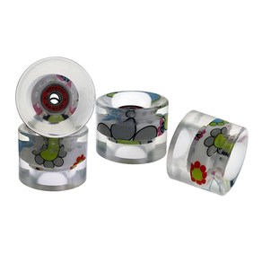 shangren 스케이트 보드 바퀴 60mm 롤러 베어링 4pcs