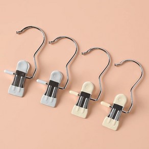 모레츠 논슬립 바지집게 외집게 걸이 20p, 1세트, 아이보리