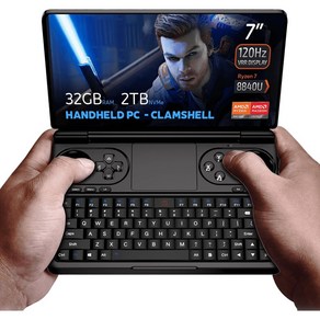 GPD WIN Mini 2024 핸드헬드 게임 PC AMD Ryzen 5 7640U, 2024 Ryzen 7 8840U, 32GB LPDDR5 / 2TB PCIE 4.0 223, 32GB