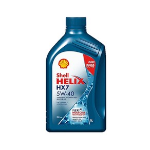 쉘 힐릭스 HX7 5W-40_1L 합성엔진오일, 1L, 1개