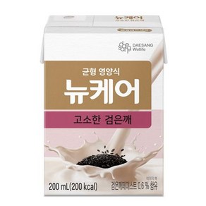 뉴케어 고소한 검은깨맛 영양보충 환자식 식사대용 고단백 영양식, 30개, 200ml