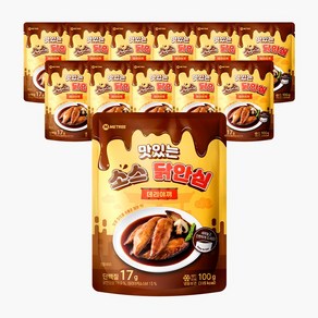 미트리 맛있는 소스 닭안심 데리야끼, 100g, 12개