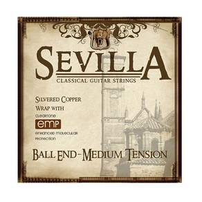 Evely 클래식기타줄 8442 Sevilla Ball End Medium, 단품, 1개