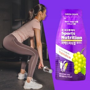 스포츠뉴트리션 퍼펙트 파워젤 40g 24포 청포도 에너지 부스터 아미노산 구연산 활력, 960g