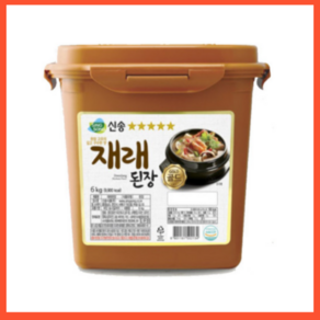 신송 재래된장, 6kg, 4개