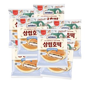 삼립 서진이네2 바닐라 크림 꿀 호떡, 8개, 100g