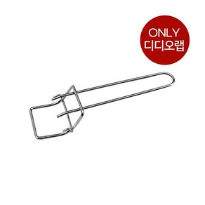 더블히팅 에어프라이어 14L 전용 스텐 팬 핸들 디디오랩, 팬핸들, 1개