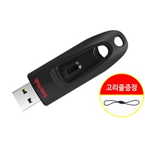 샌디스크 USB 2.0 3.0 3.1 3.2 OTG 8핀 C타입 아이폰 갤럭시 컴퓨터 8GB 16GB 32G 64GB 128GB 256GB 512GB 저용량 대용량 + 고리줄, CZ48, 1개