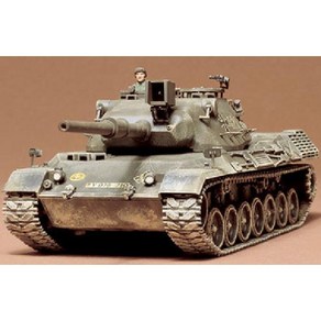 TAMIYA 타미야 35064 서독 레오파르도 중전차 [1/35 밀리터리 미니어처 시리즈], 단일, 1개