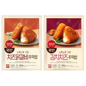 비비고 CJ 김치치즈 주먹밥 + 치즈 닭갈비