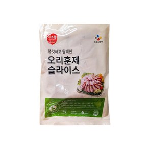 CJ 이츠웰 오리훈제 슬라이스 1kg, 1개