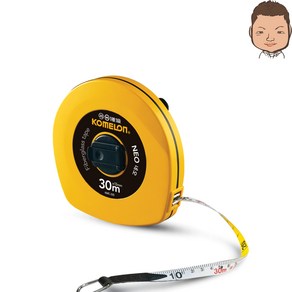 코메론 네오 화이버글래스 줄자 KMC-330 30m 3mm, 1개