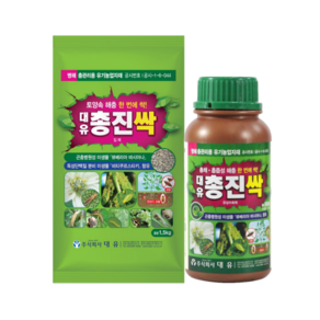 대유 총진싹 1.5kg 입제 250ml 액제, 총진싹 입제 1.5kg + 액제 250ml 세트, 1개