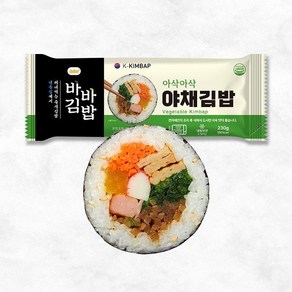 올곧 바바 야채김밥 230g x 1개입 food