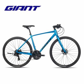 입문용 픽시 로드 사이클 카본 자전거 Giant Giant Escape 1 성인 남성 도시 레저 통근 24 속도 피트니스 플랫 핸들 도로 자전거, 24 단, 하늘색 700Cx430MM S 권장 높이 170-, 700C, 1개