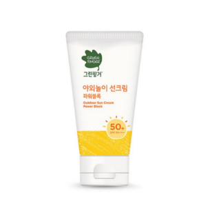 그린핑거 야외놀이 선크림 파워블록 SPF50+ PA++++, 50ml, 1개